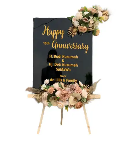 Papan Bunga Akrilik Segeran Lor